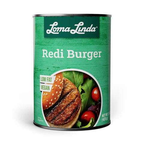 Redi-Burger 1-pack - Vegan, low-fat meatless burger alternative