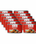 Loma Linda Fried Chik'n with Gravy 13 oz 12-pack, plant-based chicken alternative.