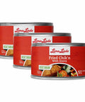 Loma Linda Fried Chik'n with Gravy 13 oz 3-pack, plant-based chicken alternative.