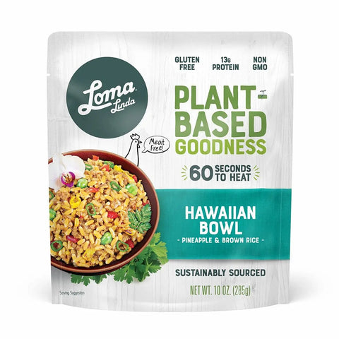 10 oz Hawaiian Bowl - Vegan, plant-based meal with pineapple and brown rice