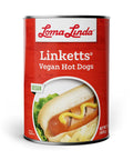 15 oz can of Linketts - 1-pack vegan hotdog alternative