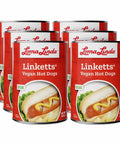 15 oz cans of Linketts - 6-pack vegan and vegetarian hotdog alternative
