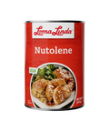 Loma Linda 14.6oz Nutolene can with a picture of food on a white background