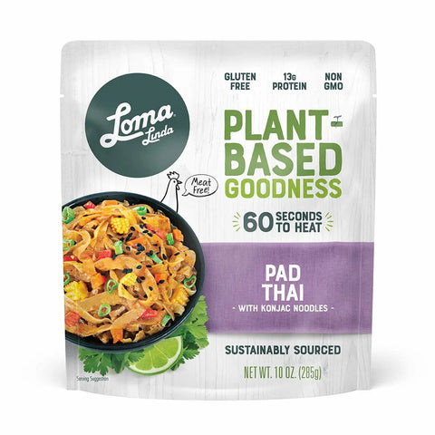 10 oz Pad Thai - Vegan, plant-based meal with konjac noodles