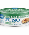 Loma Linda Pesto & Sun-Dried Tomato TUNO 5 oz 1-pack, vegan tuna alternative.