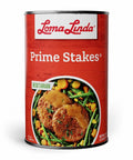 Loma Linda Prime Stakes 37.5 oz 1-pack, plant-based beef alternative.