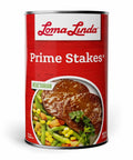 Loma Linda Prime Stakes 40 oz 1-pack, plant-based beef alternative.