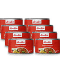 Loma Linda Prime Stakes 13 oz 8-pack, plant-based beef alternative.