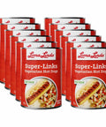 15 oz cans of Super Links - 12-pack plant-based hotdog alternative