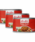 3-pack of 13 oz Swiss Stake with Gravy - Vegetarian, plant-based steak with gravy