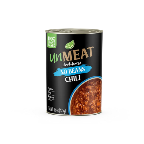 UnMeat plant-based chili no beans 15 oz single can
