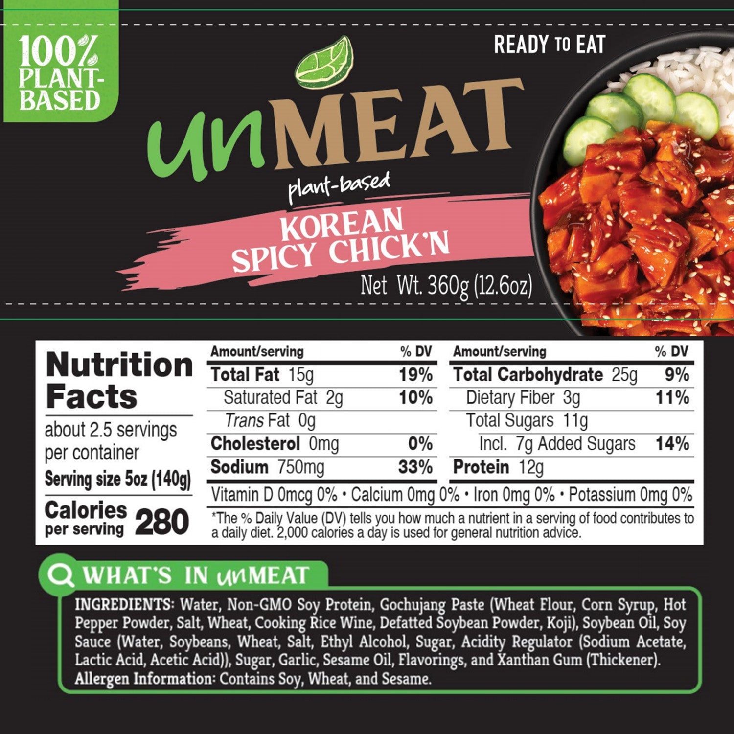 Plant-Based Korean Spicy Chicken Meal | Gochujang Style – Loma Linda