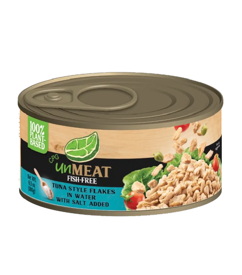 UnMeat plant-based tuna style flakes in water 6.3 oz single can