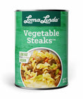 Loma Linda Vegetable Steaks 1-pack, vegan steak alternative.